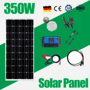 350W Solar Panels Kit 350 Watt 12V with 30A Controller Caravan Camping Charging