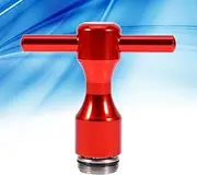 Golf Putter Weight Wrench Tool 2pcs Red Golf Putter Weights + Golf Wrench Spanner Tool for Scotty Cameron Putters