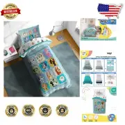 Super Soft Bluey & Friends Twin Comforter Set - Includes Sheets and Pillowcase