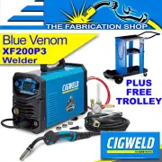 Cigweld Blue Venom XF200P3 Multi Mig Tig Stick Welder + Trolley Welding W1400200