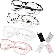 [Feaglo] Safety Glasses, Anti Fog Safety Goggles for Women Men, Blue Light Blocking Stylish Eye Protection Glasses Side Shield