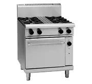 Waldorf 800 Series RNL8513G - 750mm Gas Range Static Oven Low Back Version