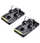 2x MOUSE TRAPS - Spring Snap TRAP High Power Sprung trap Vermin / Pest Control