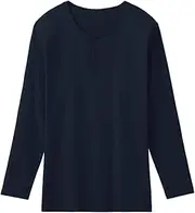 [Gunze] NE3008 Mirife Men's Long Sleeve One-Touch Shirt