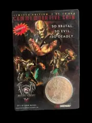Midway - Commemorative Coin LE - Mortal Kombat Deadly Alliance Sub Zero Rare!!