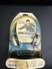 NEW TURTLE BEACH EAR FORCE W3 WIRELESS HEADPHONES FOR Wii GAMING SYSTEM