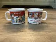 Campbell’s Soup Company Soup Mugs by West Wood 1993, Set of 2