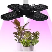 Grow Lights for Indoor Pl 240 s Full Spectrum Red Blue Light 4 B s Full Coverage 90° Collaps Indoor Plant G g Lights with E27 Base Multicolor260 5 Lamps
