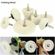 7PCS Round Wool Buffing Pad Polishing Wheel Felt Buffer Disc for Angle Grinder