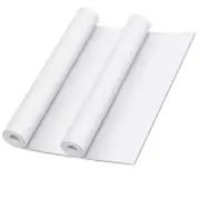 2Pack White Eva Foam Cosplay Sheets Roll, 1mm Thick, 13.9x39 Inch for DIY Crafts
