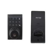 Dalton Z09 Smart Lock - Biometric, Bluetooth, PIN Code, Key Access, Black