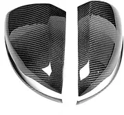 MKVAXR Car Mirror Car Styling Rear Mirror Cover Housing,for, W213 E-Class Sedan 2017-2019 Car Mirror Carbon Fiber Side Car Wing Mirror Cover