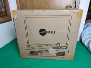 Arkrocket Curiosity Suitcase Bluetooth Turntable Vintage 3-Speed Record Player