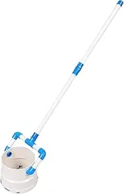 Anneome Multi Angle Table Tennis Ball Picker Portable Retrieval Tool for Use Versatile Structure Reduces Bending Over Convenient Storage White