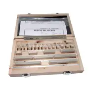 Steel Gauge Block Set 122 PCS Class 0 with Wooden Box High Precision