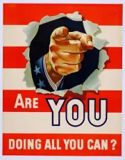 ARE YOU DOING ALL YOU CAN? Fine Art Giclee World War 2 Poster Reproduction