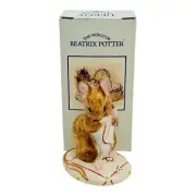 Royal Albert Beatrix Potter No More Twist Figurine 1992 IN BOX Mouse