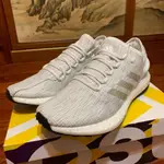 現貨！ADIDAS PUREBOOST 灰白 雪花 編織 透氣 耐磨 運動慢跑鞋 男鞋 BB6277