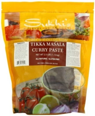 Tikka Masala Curry Paste 2.5 lbs packaging may vary