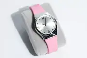 Avon Springtime Pink Silicone Strap Quartz Watch NOS
