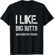 Monster Trucker Grave Digger Bigg Butts Funny Design T-Shirt Hoodie