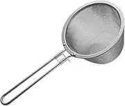 Lightweight Stainless Steel Colander Draining Basket Skimmer Spoon for Cooking and Cleaning