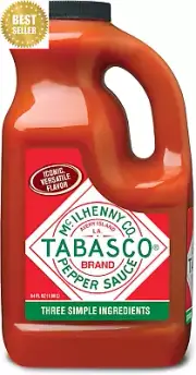 Original Red Pepper Sauce, the Classic Chilli Sauce, 1.89 L