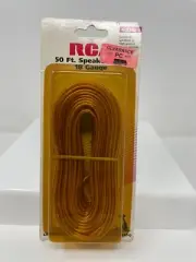 RCA 50 ft Audio Speaker Wire 18 Gauge AH1850 Stereo Cable New Old Stock