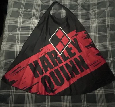 NWT Harley Quinn Cape Six Flags Costume