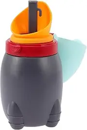 Gogogmee Portable Potty for Boys and Emergency Urinal Toilet Pee Training Cup Durable and Leaf Design for Home Camping and Car Use Quiet Blue