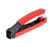 Compression Crimper Coax Cable Tool For RG6 RG59 RG58 BNC RCA F-Type Connectors