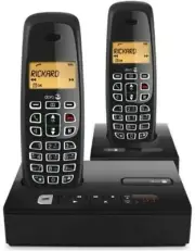 DORO NeoBio Answering Machine + 2 Handsets Home Speaker Phone Cordless NEW