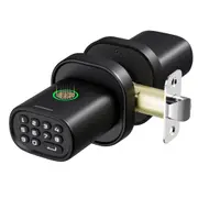 Thorbolt MK1 Smart Fingerprint Doorknob (Black)