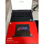 威剛 XPG XENIA 14吋 鋁鎂合金 輕薄筆電I5-1135G7/16GB/512GB SSD/W10P