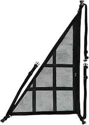 Car Ceiling Storage Net, Triangle Car Roof Storage Net, Heavy-Duty, Multi-Functional Interior Accessories for Road Trip Outdoor Adventure Grocery Organization