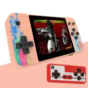 Macaron Handheld Game Console With 3.5 Screen - 800 Built-In Games For Dual Players