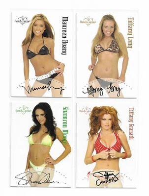 2004 BENCHWARMER Autograph Cards x4 Lot 5