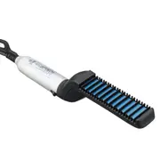 Head Massager Comb Quick Hair Styler for Men Aolvo Pro Curling Iron Side Straighter Hair Comb Hairdresser Volumize Hair Multifunctional Hair Curler