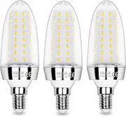 15W LED Light Bulbs, 120W Incandescent Bulbs Equivalent, 4000K Natural White, 1700Lm, E14 Small Edison Screw LED Lights, Pack of 3