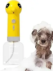 Dog Soap Sprayer - Automatic Pet Shampoo Foamer | Gentle Pet Soap Dispenser for Spa, Bathtub, Outdoors, Garden, Bathroom, Home