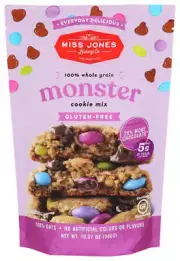 Miss Jones Baking Co Whole Grain Gluten Free Monster Cookie Mix 10.57 Oz. Pac