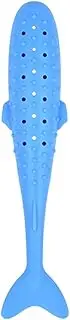 Fish Shape Pet Cat Toothbrush Toy Catnip Flavor Silicone Molar Stick Teeth Cleaning Toy For Cats Kitten Chew Toy Pet Supplies cleaning expends energy grinding teeth (Color : BM0309L)