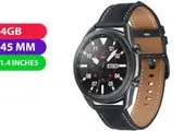Samsung Galaxy Watch 3 (45MM, Black, Bluetooth) - Refurbished (Excellent)
