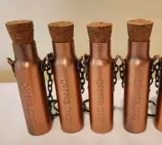 Flask Dipper Copper Dog Scotch Whiskey Dipping Dog flask Dipper set of 4 new