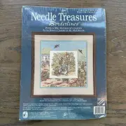 Needle Treasures Counted Cross Stitch Kit Peter in Mr. McGregor’s Garden 03072
