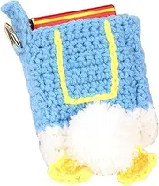 [Lorxilar] Cigarette Case/Box Cute Pocket Carrying Cigarettes Storage Holder with Lighter Holder Unisex,One Size,Duck