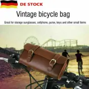 Saddle bag retro handlebar bag bicycle bag tool bag leather bag EU