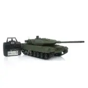 2.4Ghz Henglong 1/16 Green 7.0 Plastic Ver Leopard2A6 RTR RC Tank Model 3889