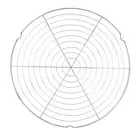 Barbecue Net Round Shape BBQ Wire Mesh Grill Net Barbecue Grilled Grid Rack