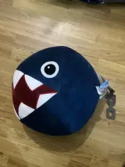 Super Mario Bros Chain Chomp Mega Plush - Tomy Club Mocchi NEW Universal studios